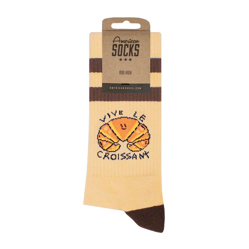 American Socks Vive Le Croissant