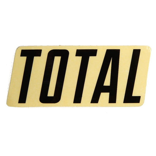 Total Logo Sticker Small