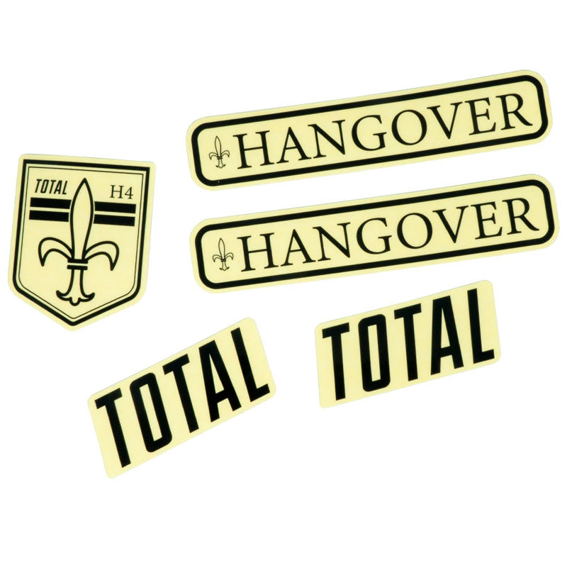 Total Hangover H4 Decal Sticker Set