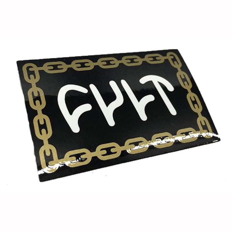 Cult Chain Logo Sticker