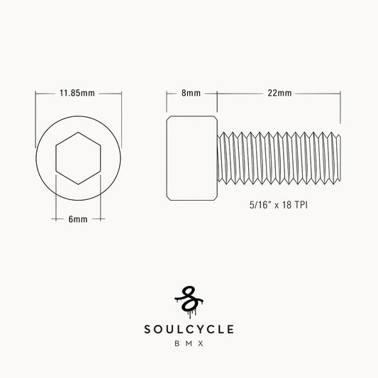 Profile Titanium Stem Bolts
