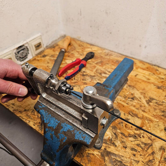 Spoke Cut and Threaded to Size