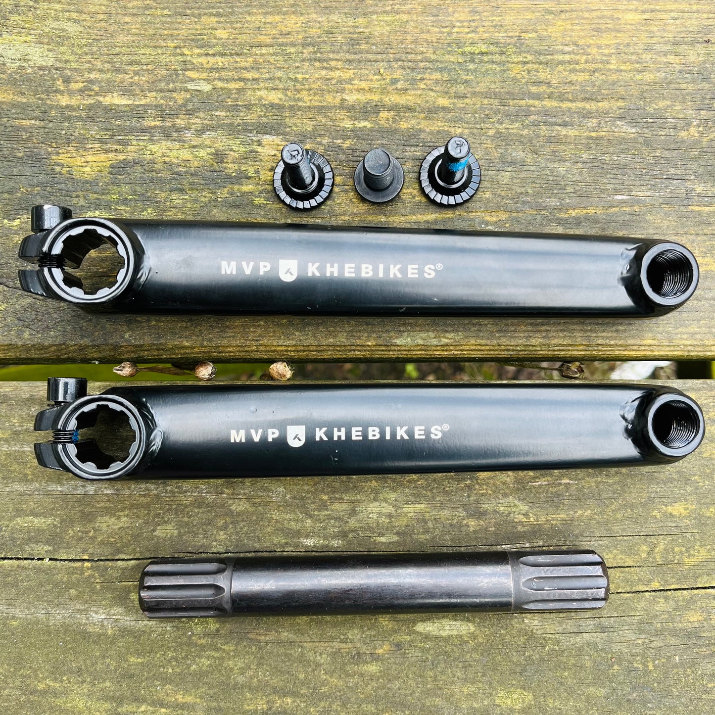 KHE 8-Spline Cranks (Black)