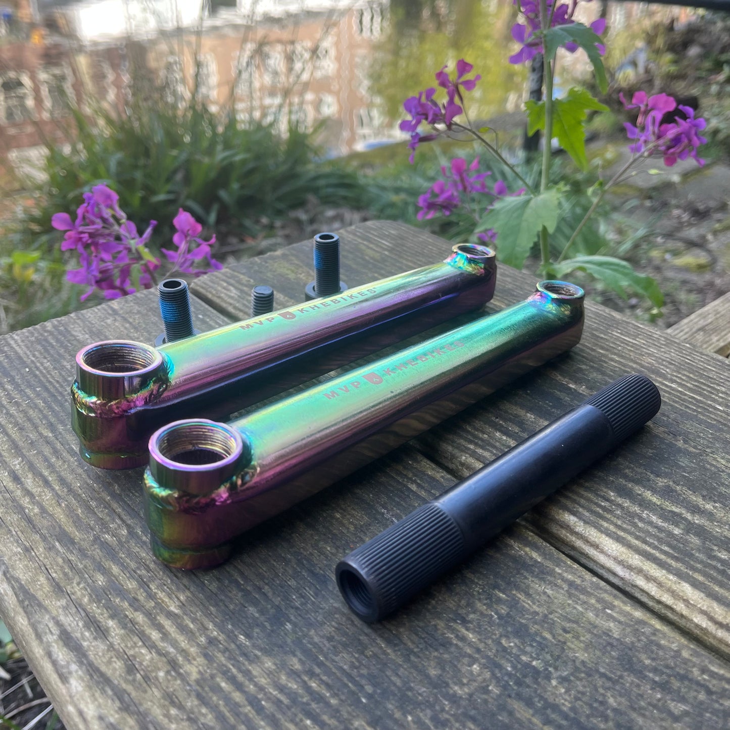 KHE 48-Spline Cranks (170mm Oil Slick)