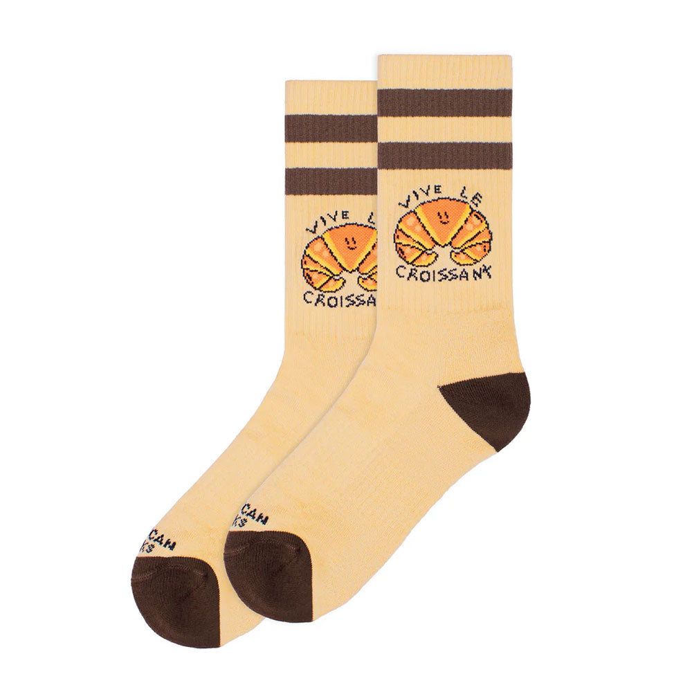 American Socks Vive Le Croissant