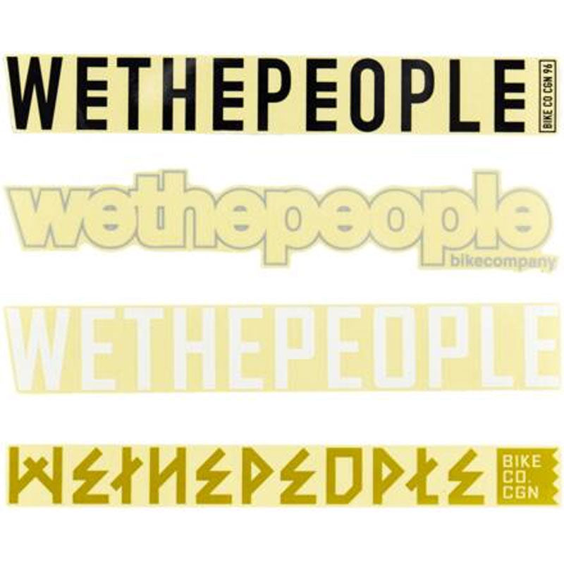 We The People 4Big Frame Sticker Set