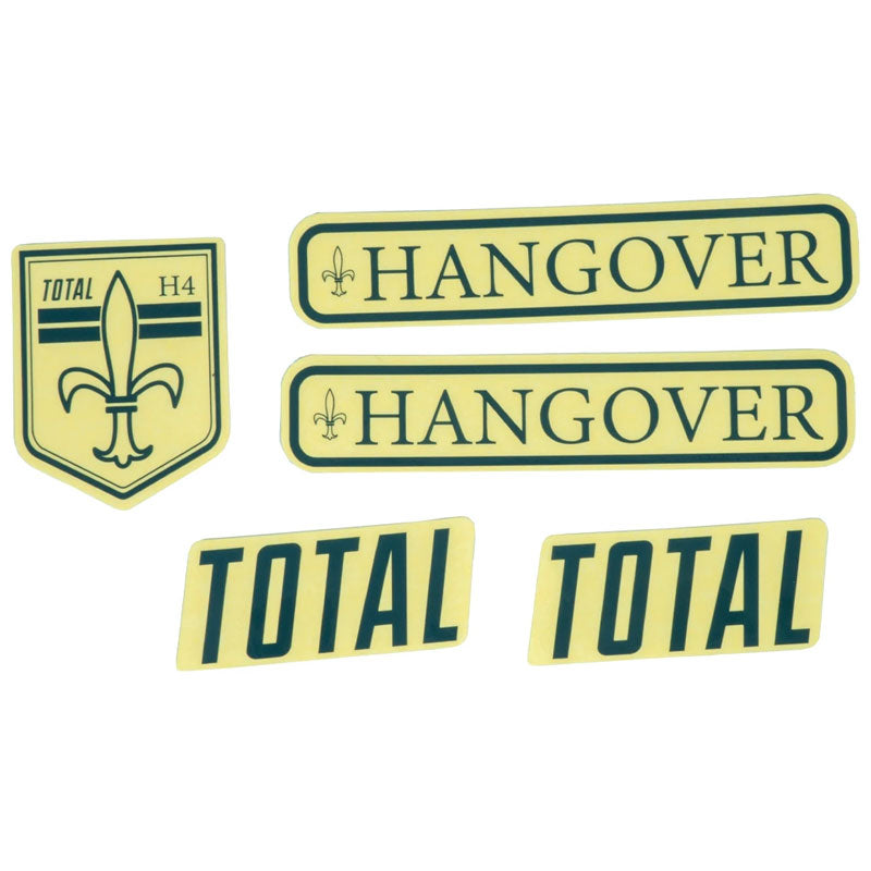 Total Hangover H4 Decal Sticker Set